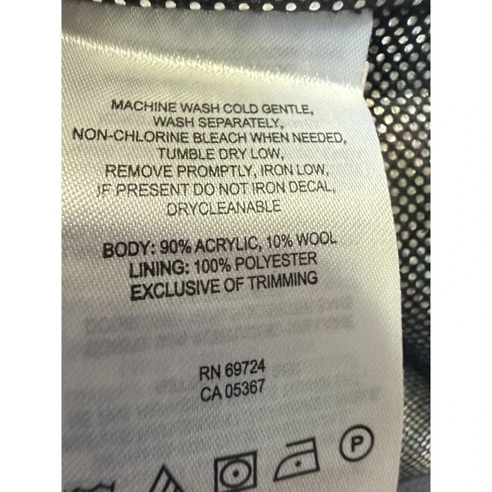 COLUMBIA Omni-Heat - Mens Wool Blend Thermal Lined Button Shacket Jacket - Large